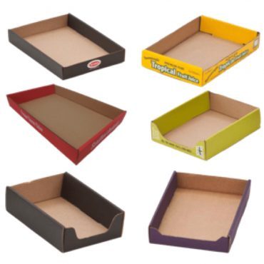Cardboard trays